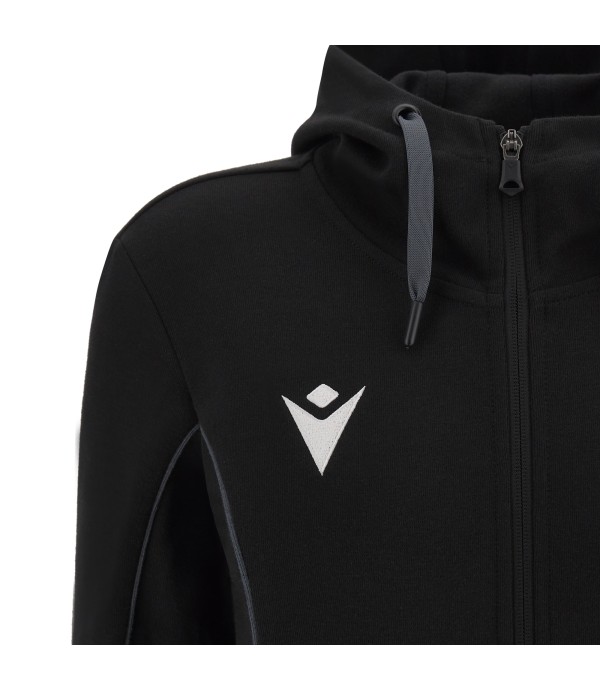 STAGE ECO FULL ZIP HOODY BLK/ANT