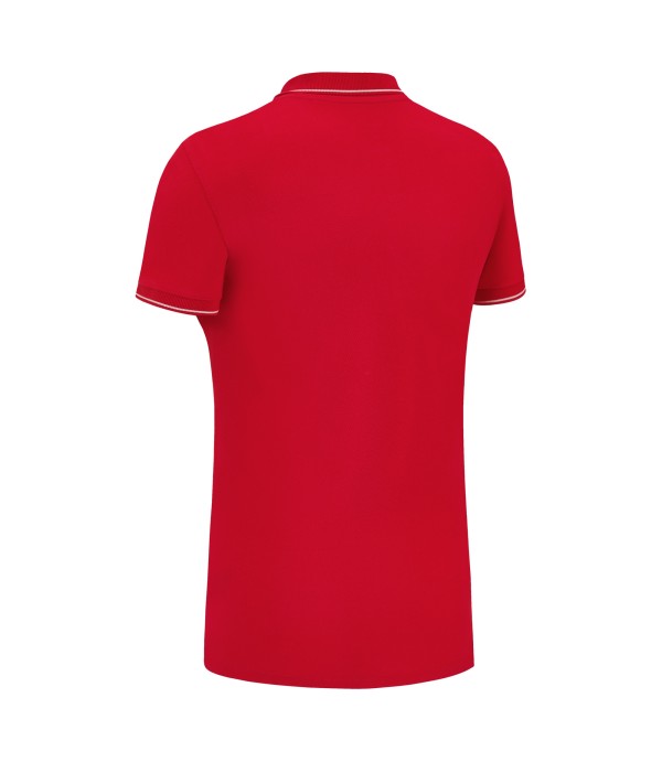 WALTZ ECO POLO WOMAN RED SS