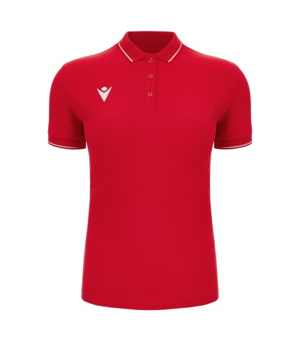 WALTZ ECO POLO WOMAN RED SS