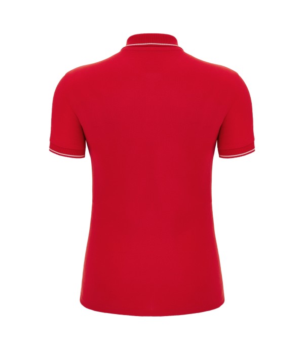 WALTZ ECO POLO WOMAN RED SS