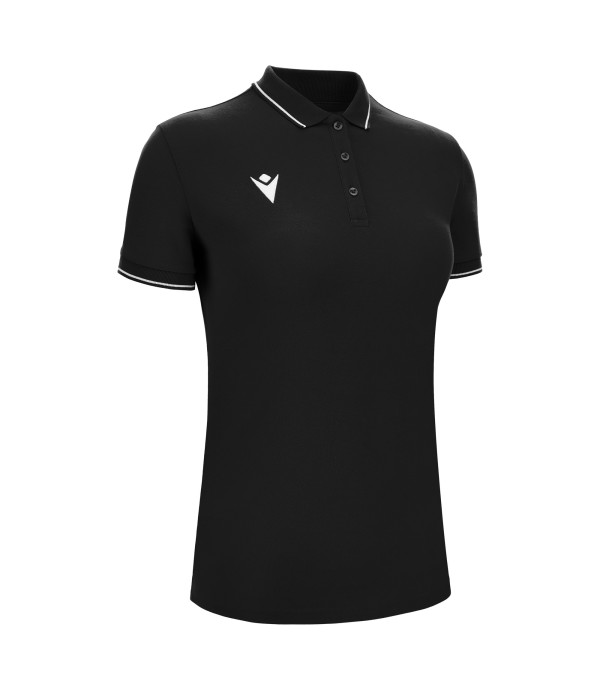 WALTZ ECO POLO WOMAN BLK SS