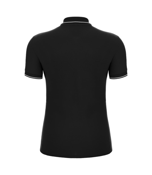 WALTZ ECO POLO WOMAN BLK SS