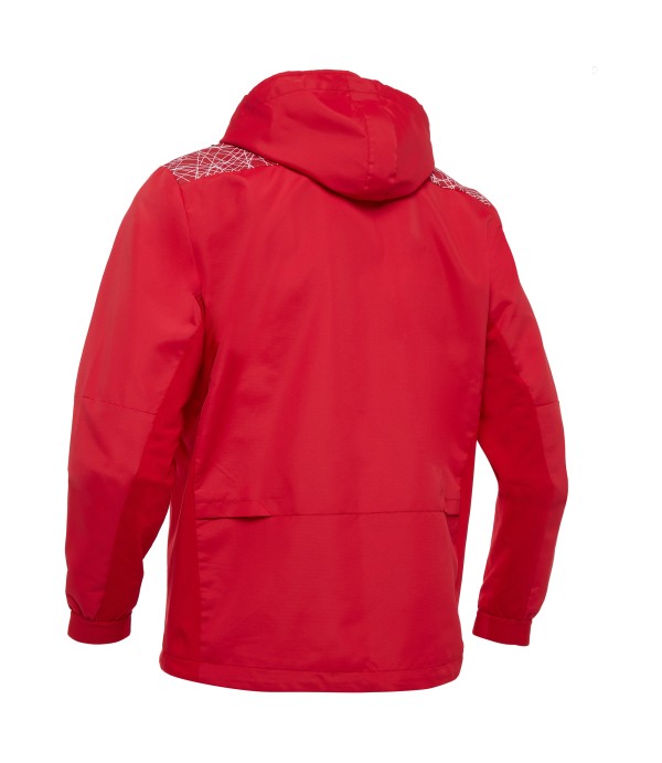 LAHTI SHOWERJACKET RED/WHT