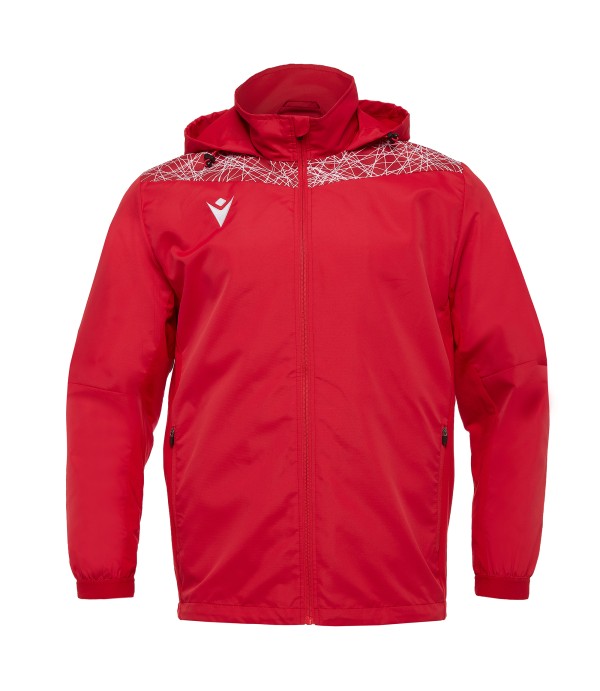 LAHTI SHOWERJACKET RED/WHT