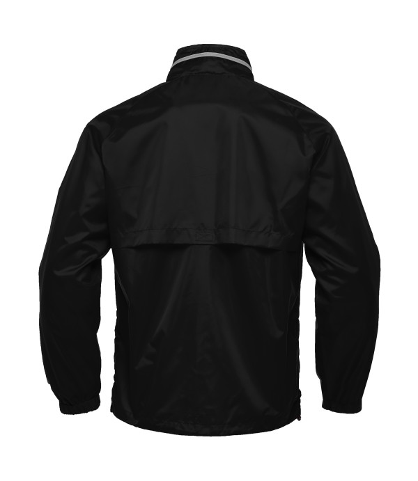 PRAIA HERO FULL ZIP WINDBREAKER BLK