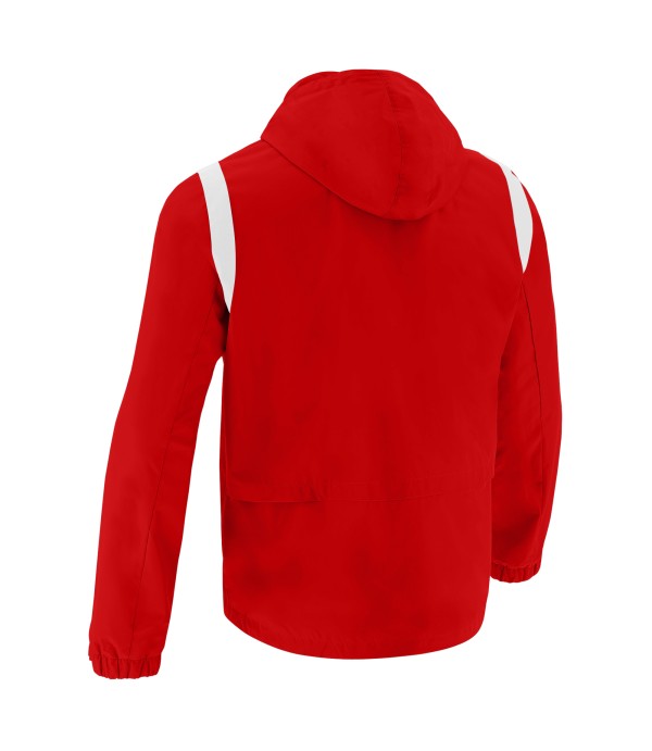 SARANSK FULL ZIP WINDBREAKER RED/WHT