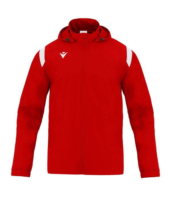 SARANSK FULL ZIP WINDBREAKER RED/WHT