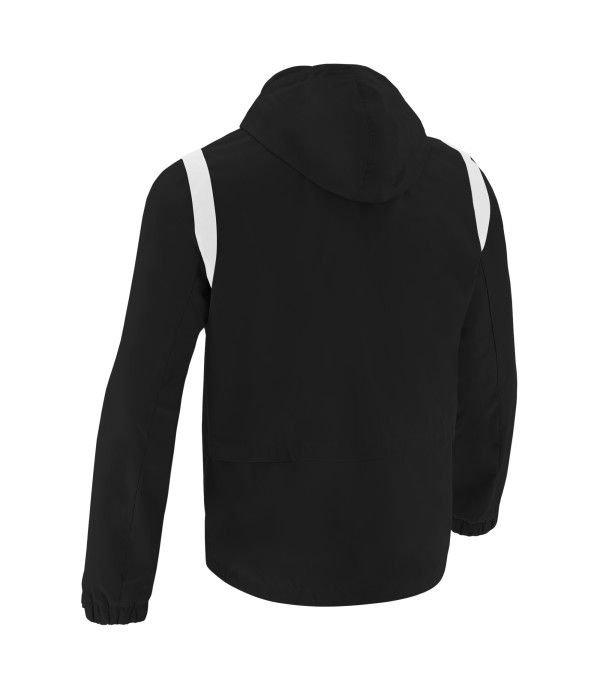 SARANSK FULL ZIP WINDBREAKER BLK/WHT