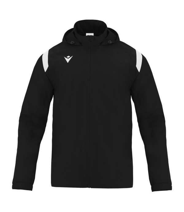 SARANSK FULL ZIP WINDBREAKER BLK/WHT