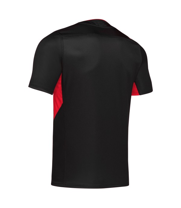 IDMON SHIRT BLK/RED SS