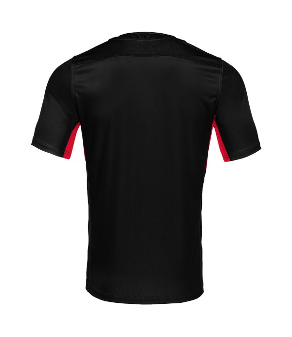 IDMON SHIRT BLK/RED SS