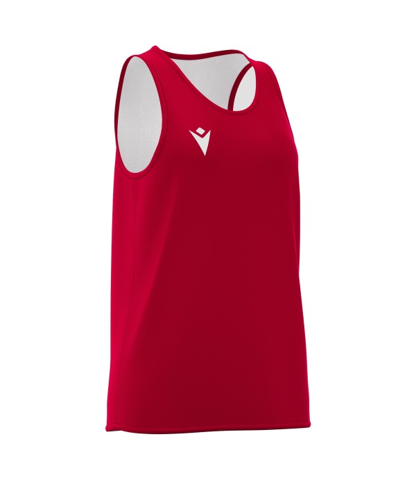 F500 SHIRT WMN REVERSIBLE SL RED/WHT