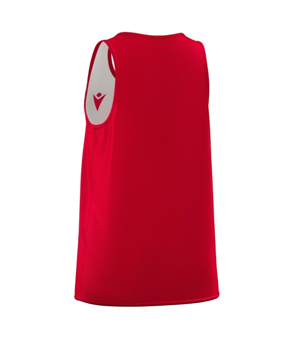 F500 SHIRT WMN REVERSIBLE SL RED/WHT