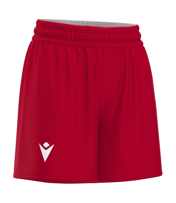 F500 SHORTS WMN REVERSIBLE RED/WHT