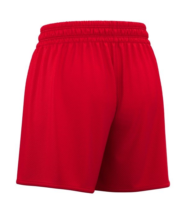 F500 SHORTS WMN REVERSIBLE RED/WHT