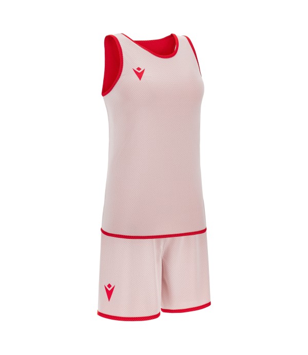 F500 REVERSIBLE WOMAN SET RED/WHT