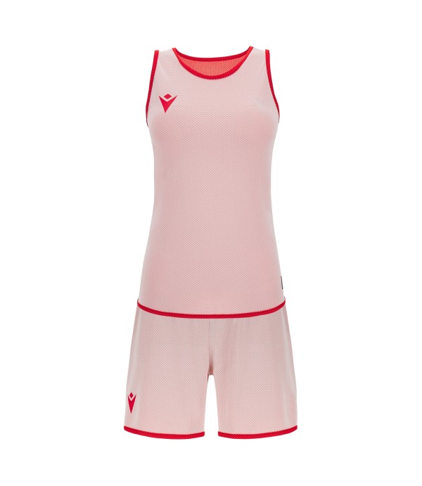 F500 REVERSIBLE WOMAN SET RED/WHT