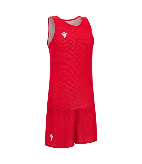 F500 REVERSIBLE WOMAN SET RED/WHT