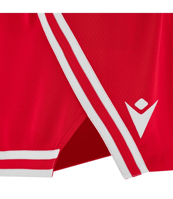 KANSAS ECO SHORTS RED/WHT