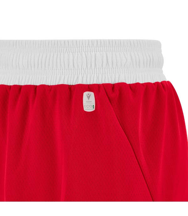 KANSAS ECO SHORTS RED/WHT