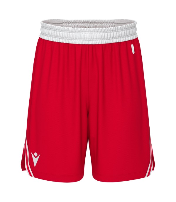 KANSAS ECO SHORTS RED/WHT