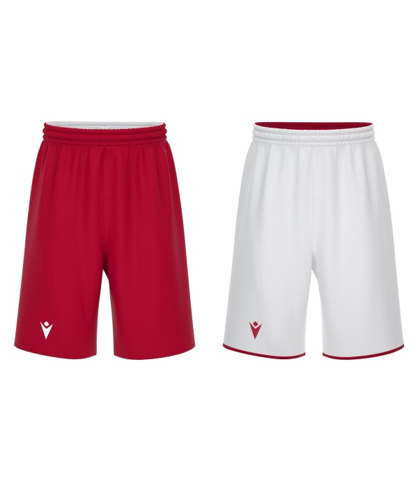 X500 SHORTS REVERSIBLE RED/WHT