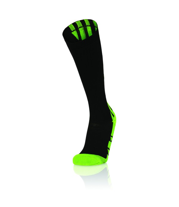 ENDURANCE LONG RUNNING SOCKS BLK/NYEL 