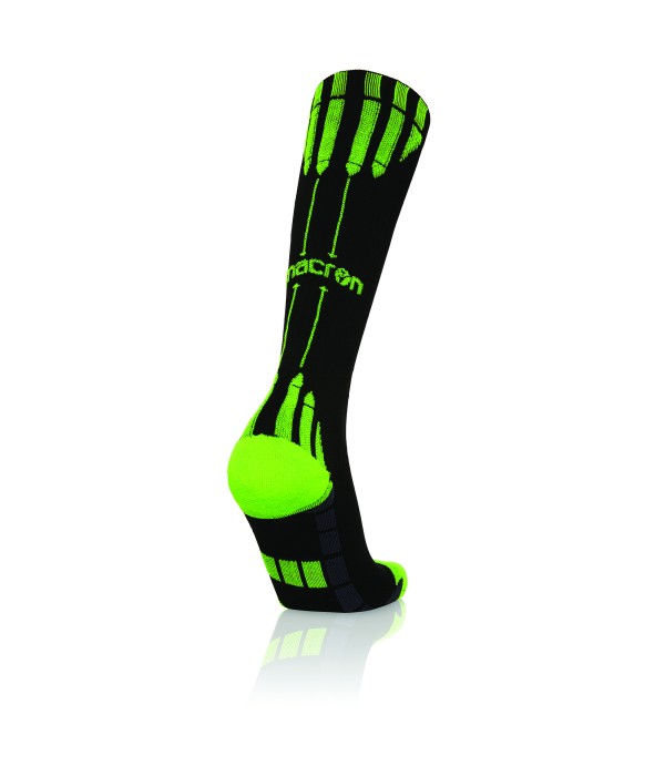 ENDURANCE LONG RUNNING SOCKS BLK/NYEL 