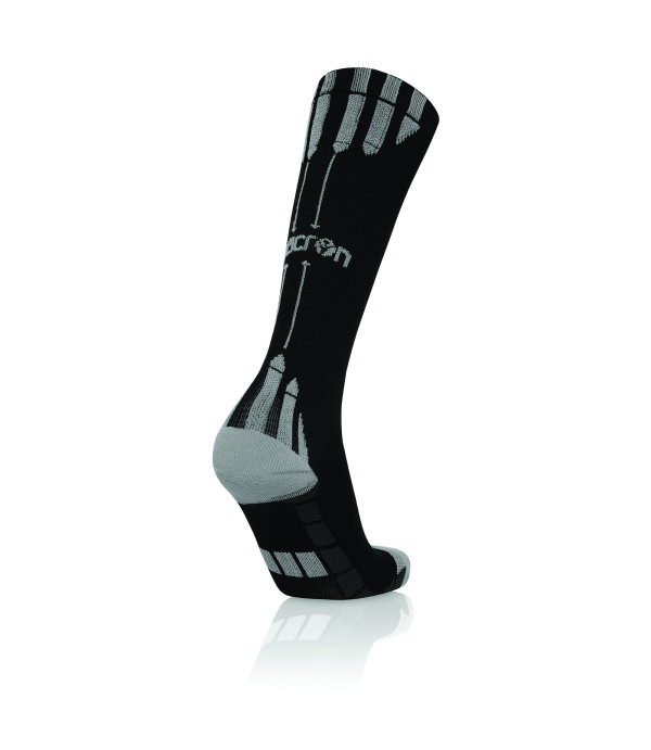 ENDURANCE LONG RUNNING SOCKS BLK/GRY 