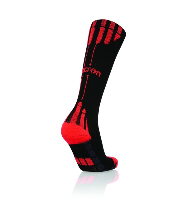 ENDURANCE LONG RUNNING SOCKS BLK/NCOR 