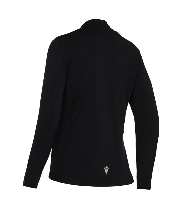 CAROL WARMER TOP WOMAN FULL ZIP BLK