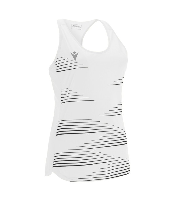 DOLLY SINGLET WHT/BLK