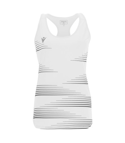 DOLLY SINGLET WHT/BLK