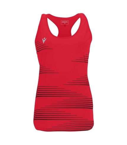 DOLLY SINGLET RED/BLK