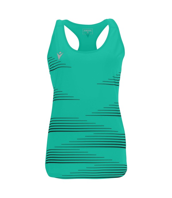 DOLLY SINGLET TURQ/BLK