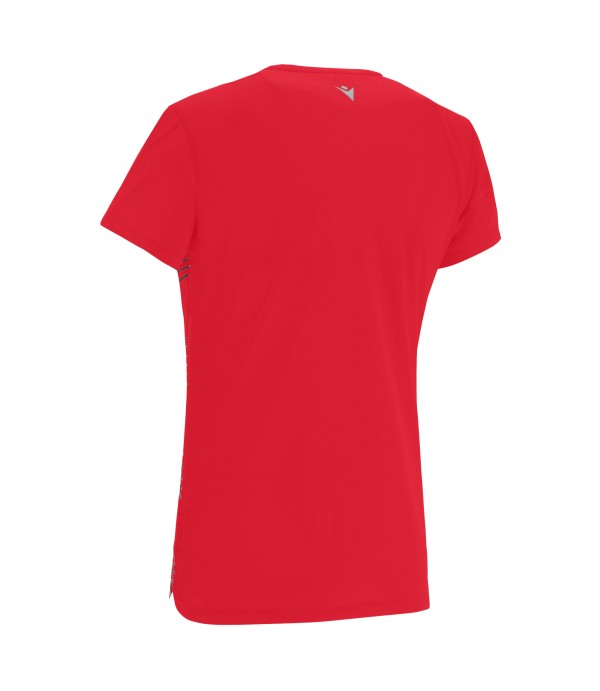 IRMA SHIRT WOMAN RED/BLK SS