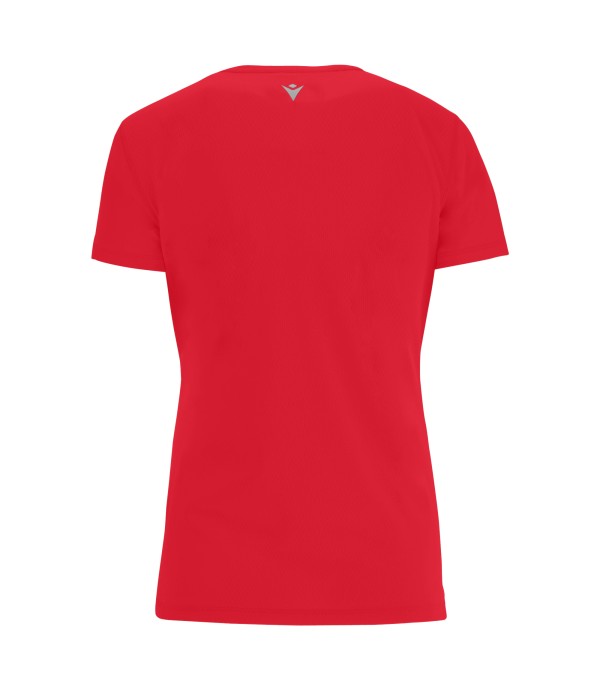 IRMA SHIRT WOMAN RED/BLK SS