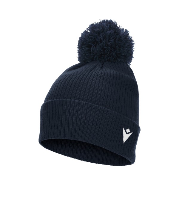 SNOW POM POM BEANIE NAV