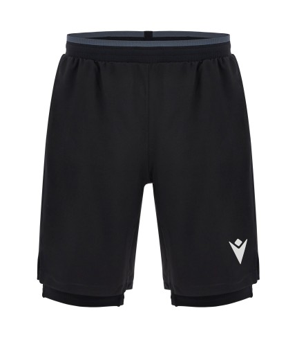PADEL ICON CE MATIAS II SHORT DBL BLK NS/NS