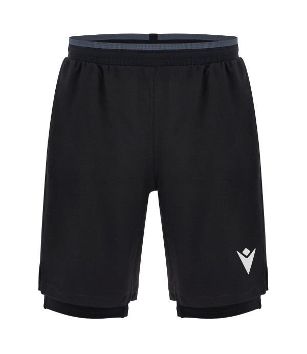 PADEL ICON CE MATIAS II SHORT DBL BLK NS/NS