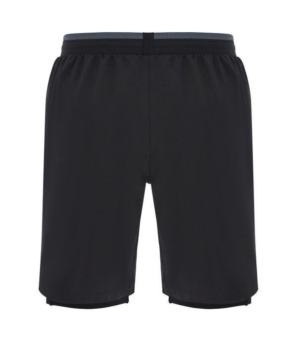 PADEL ICON CE MATIAS II SHORT DBL BLK NS/NS