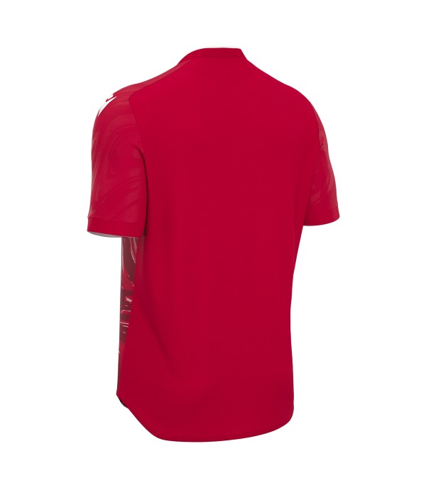 ARCANE ECO SHIRT SS RED/WHT