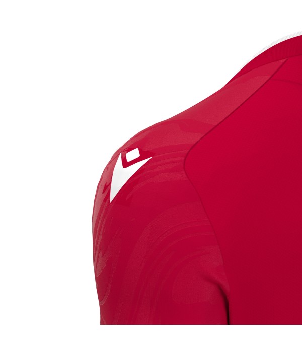 ARCANE ECO SHIRT SS RED/WHT
