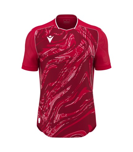 ARCANE ECO SHIRT SS RED/WHT