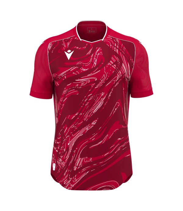 ARCANE ECO SHIRT SS RED/WHT