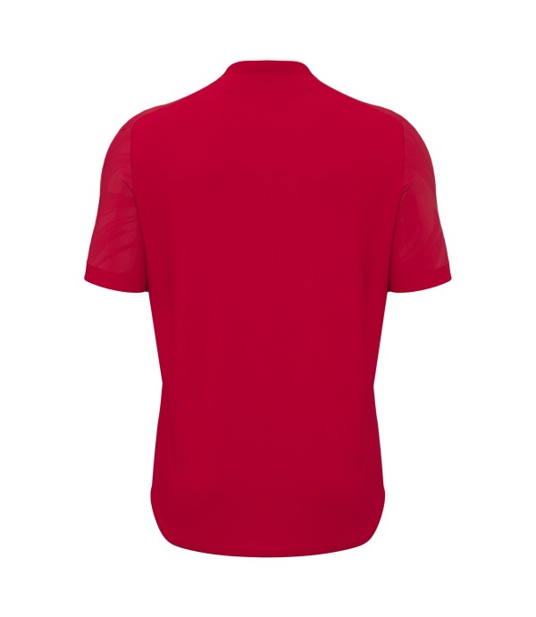 ARCANE ECO SHIRT SS RED/WHT
