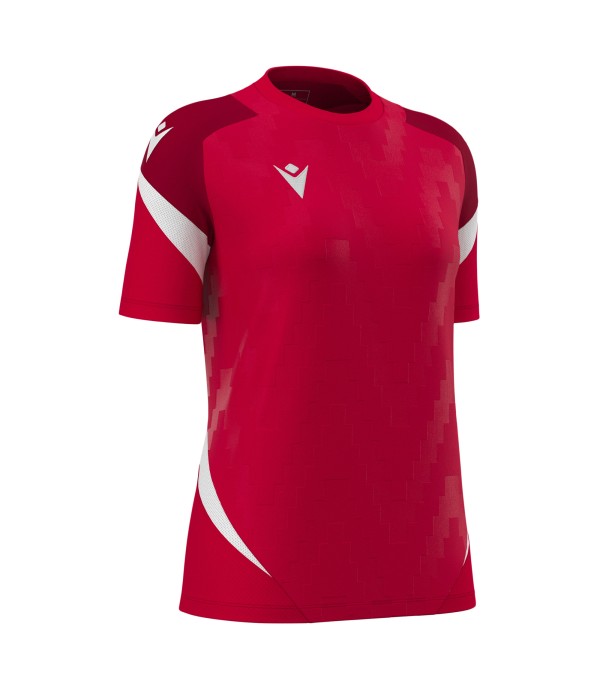 NAGA WOMAN SHIRT SS RED/WHT