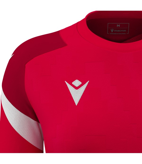 NAGA WOMAN SHIRT SS RED/WHT