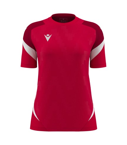NAGA WOMAN SHIRT SS RED/WHT
