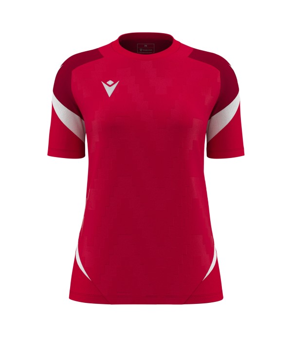 NAGA WOMAN SHIRT SS RED/WHT
